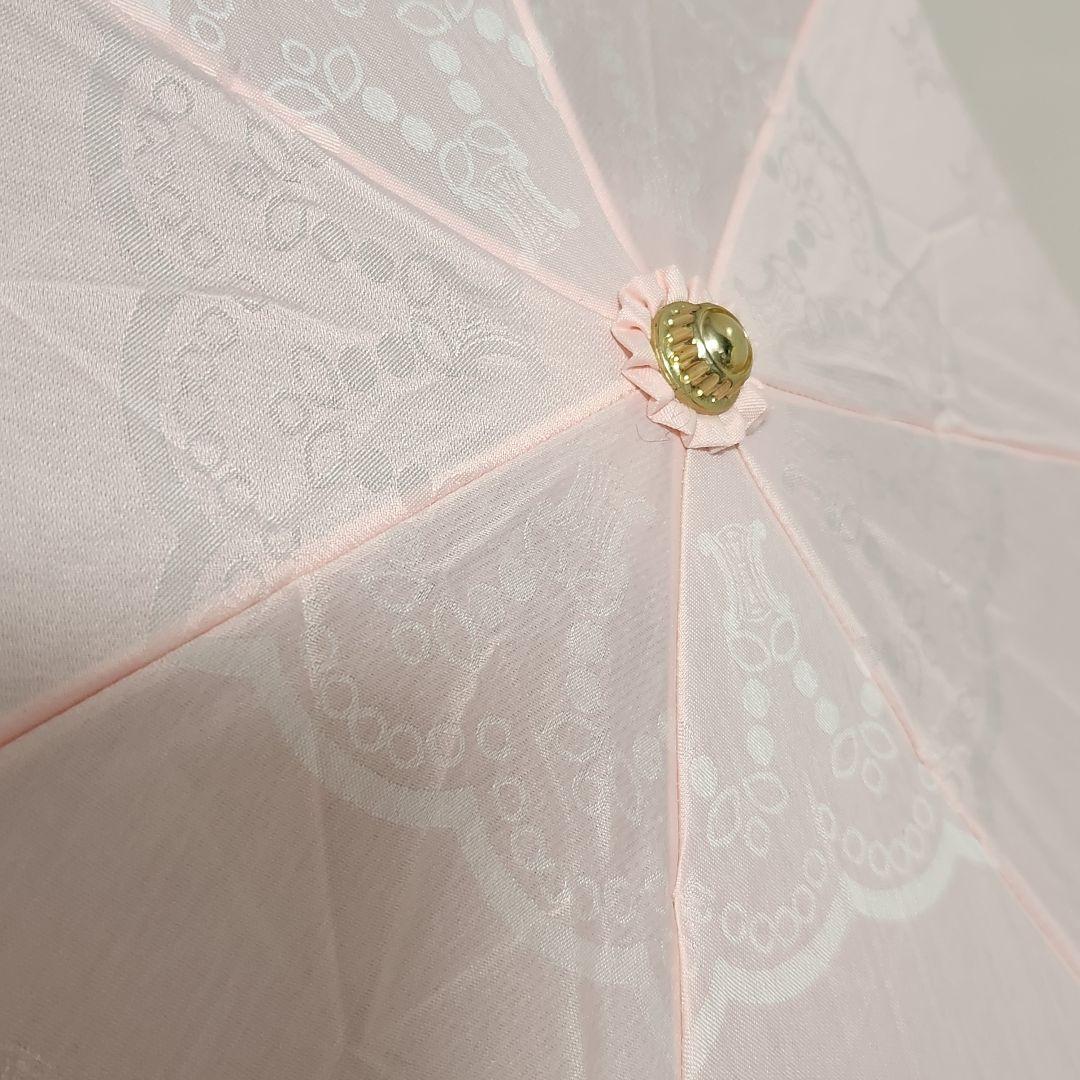 CELINE セリーヌ 晴雨兼用 折りたたみ傘 ピンク UV加工 ミニ傘 未使用