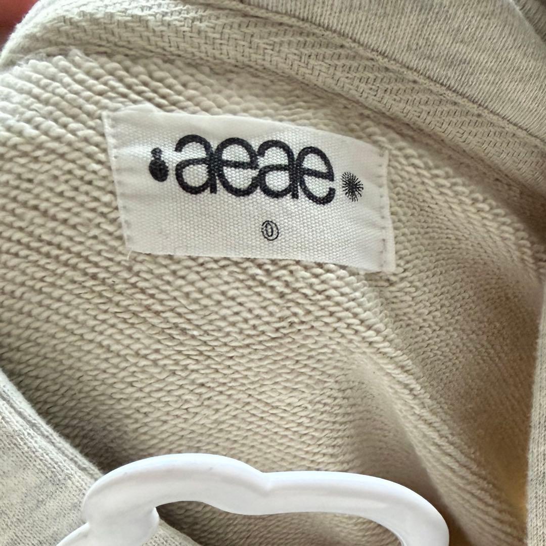 AEAE パーカー　oatmeal