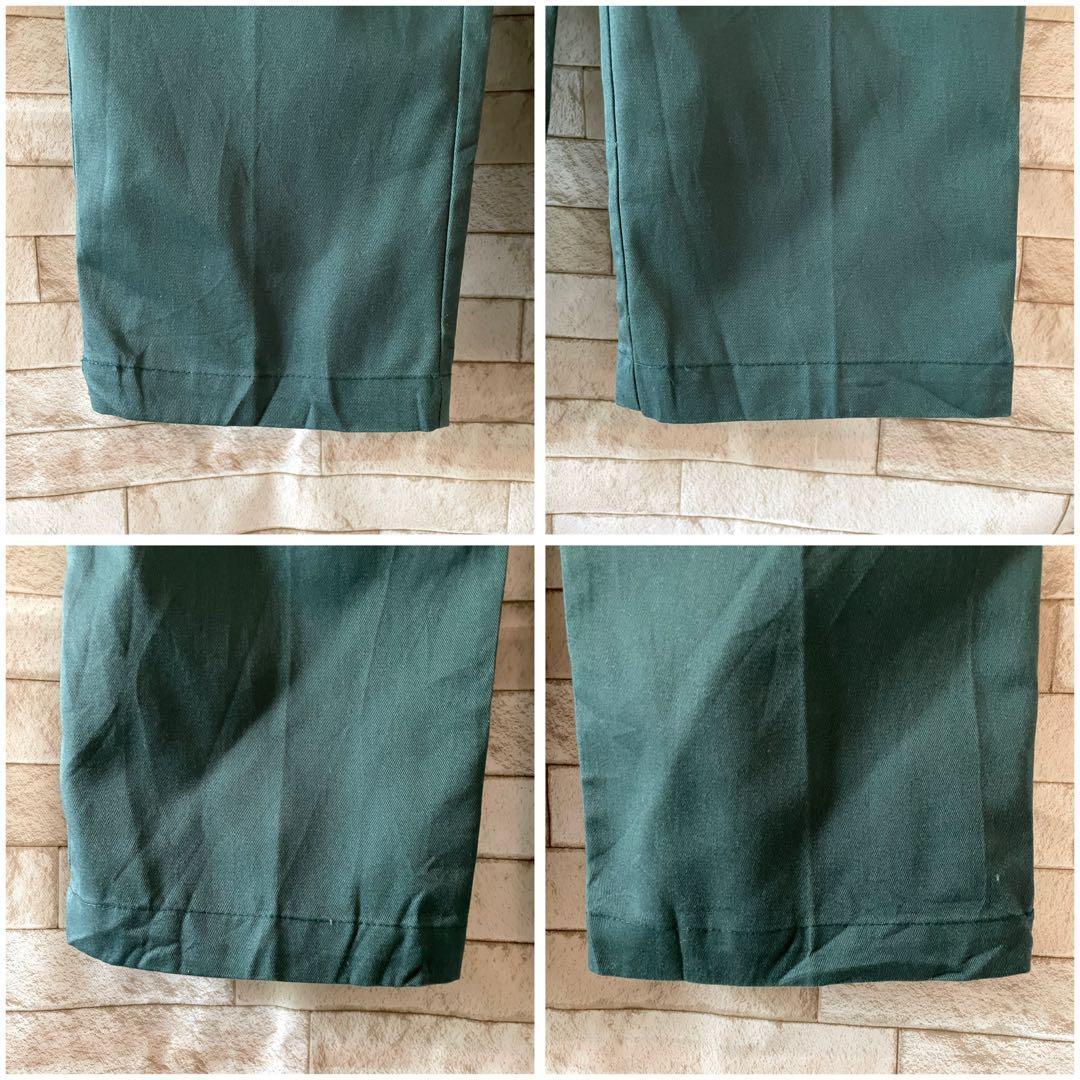 L.L.Bean エルエルビーン USA製 ワークパンツ グリーン 38×31