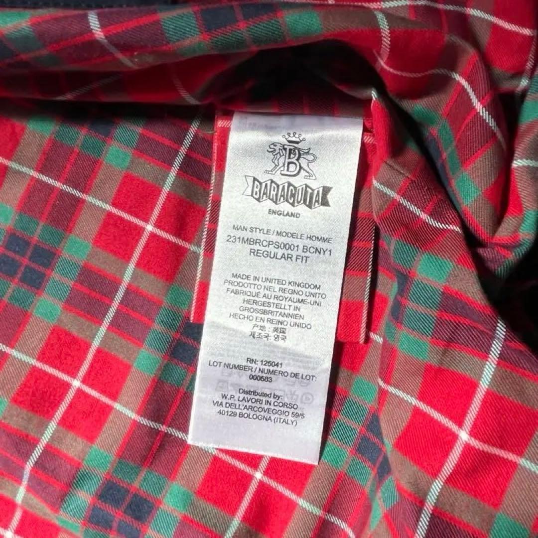 （新品未使用）Baracuta G9 サイズ44 Made in England
