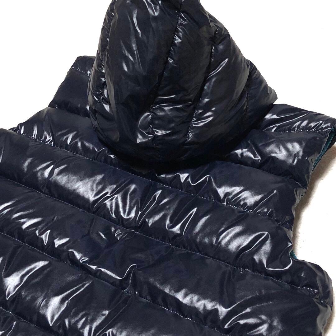 ほぼ未使用　現行モデル　デュベティカ　ダウンベスト　ネイビー　大きいサイズ　50