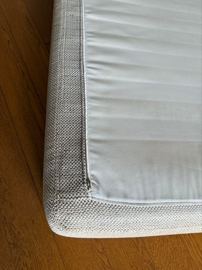 無印良品 【廃盤】ソファベッド 3人掛け ベージュ＋ ベッド下収納ボックス２個