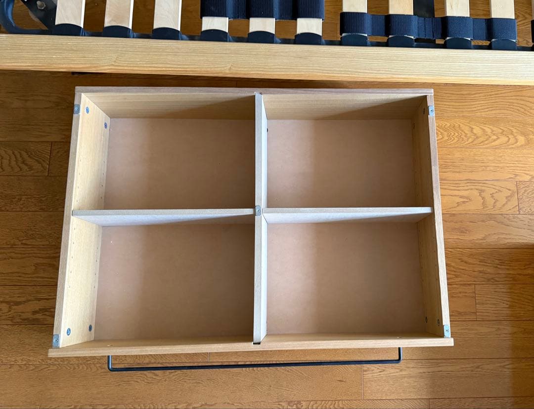 無印良品 【廃盤】ソファベッド 3人掛け ベージュ＋ ベッド下収納ボックス２個