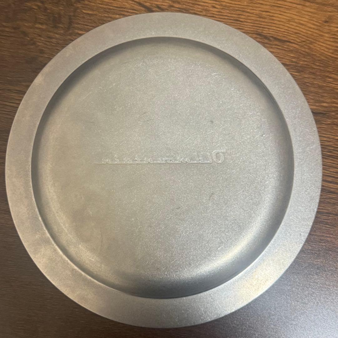 【うりたま】OLDMOUNTAIN オールドマウンテン ステンレス皿 2枚
