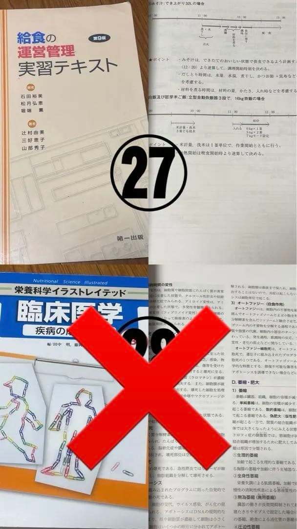 管理栄養士 教科書