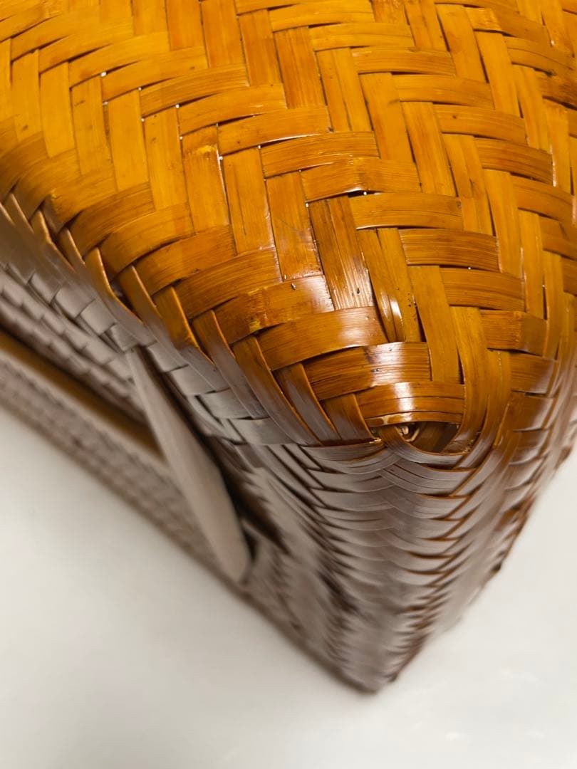 みちよばあちゃん専用竹籠 竹かごバッグ 買い物かご マルシェ