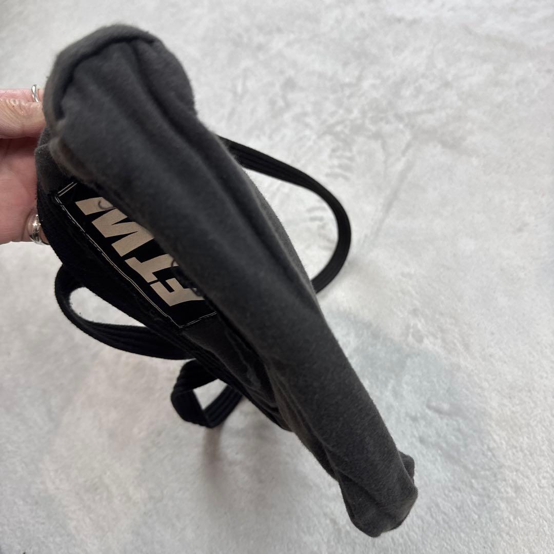 Neighborhood×PORTER ミニトートバッグ　ブラック/ダークグレー