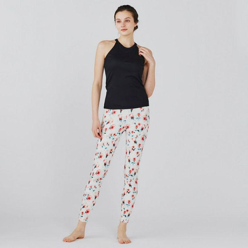 【極美品/2025新作】LITHEE松島花さん着用リリカルフラワークロスレギンス