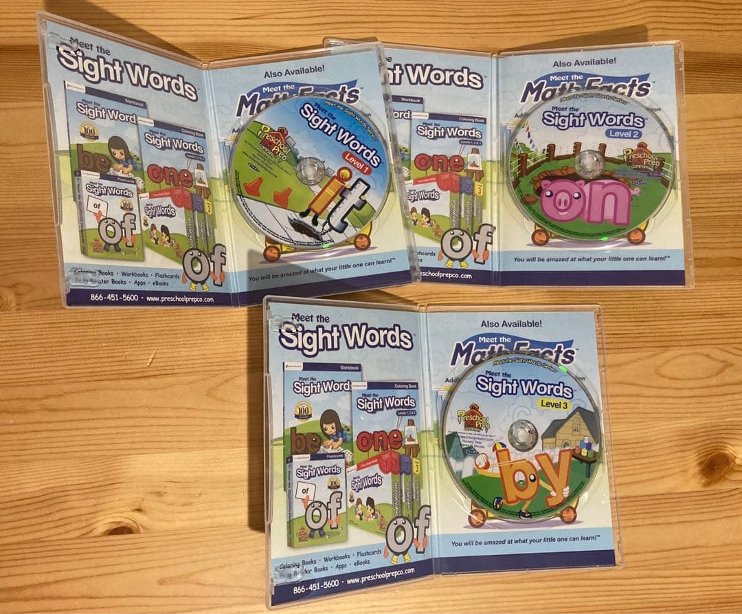 Preschool Prep Collection 英語DVD10本