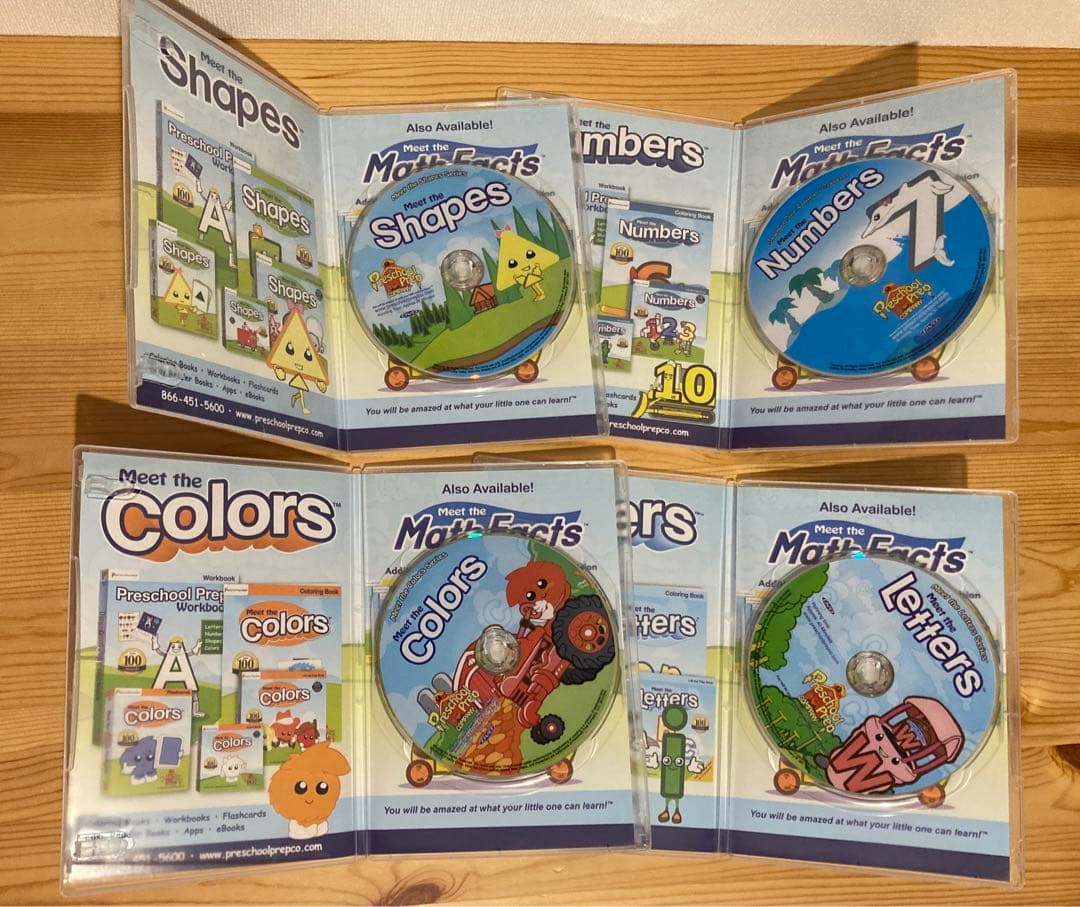 Preschool Prep Collection 英語DVD10本