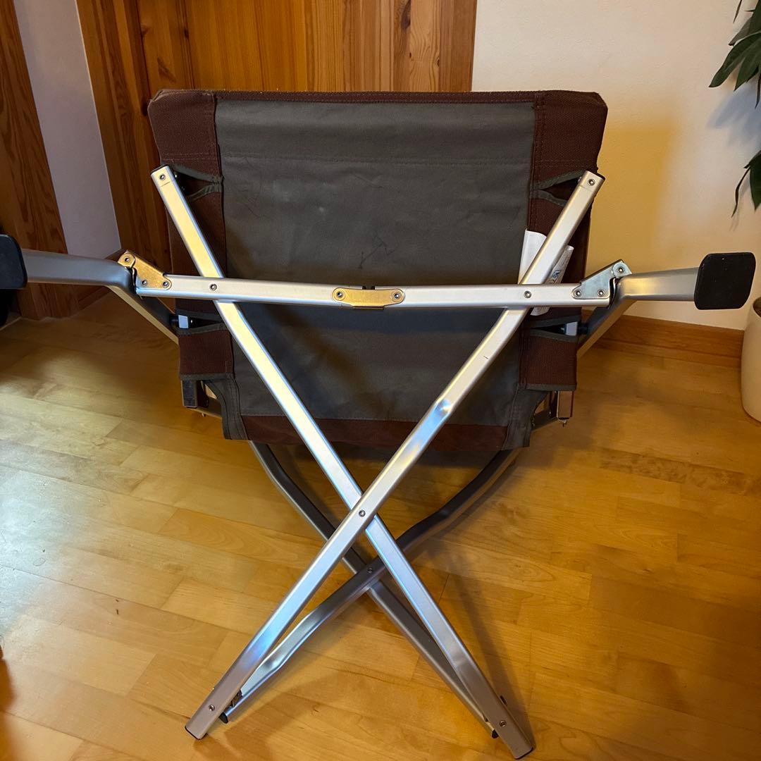  peak ローチェア　ブラウン 収納バッグ付き