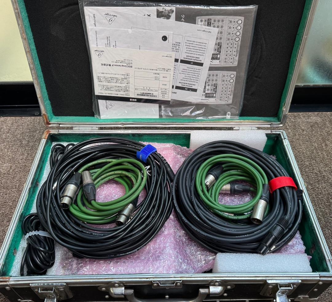 BEHRINGER XENYX1202FX　マイク5本セット