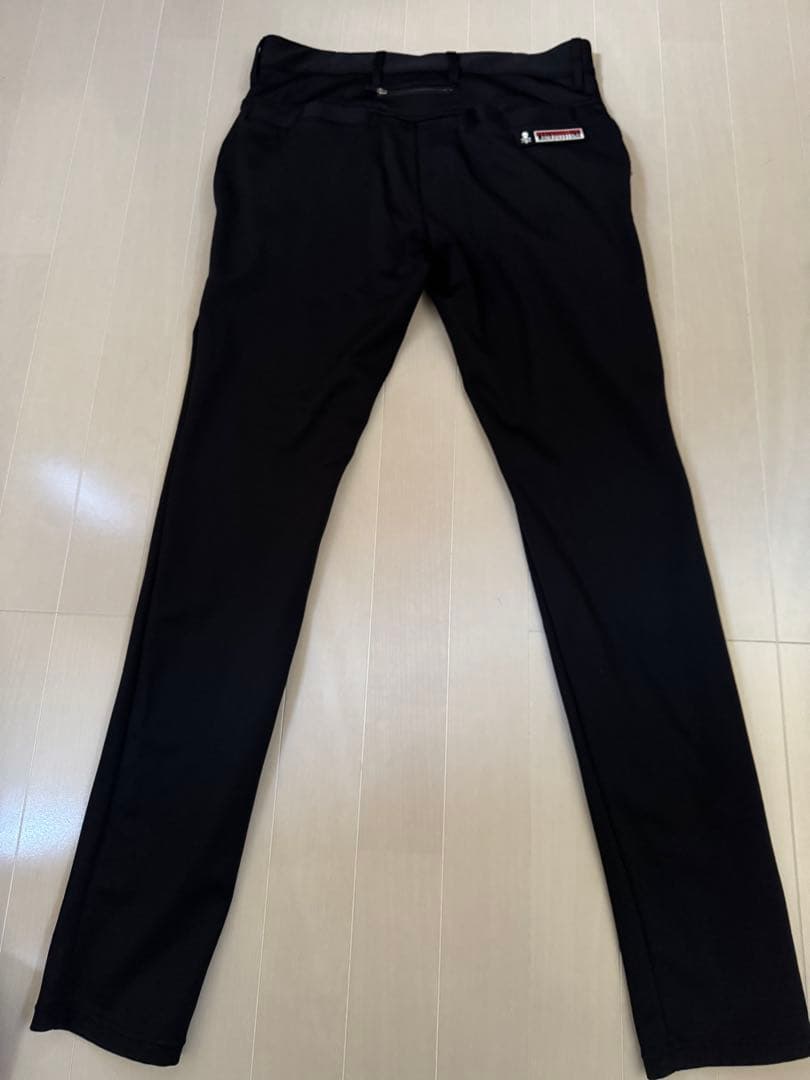 マークアンドロナブラック ストレッチパンツ