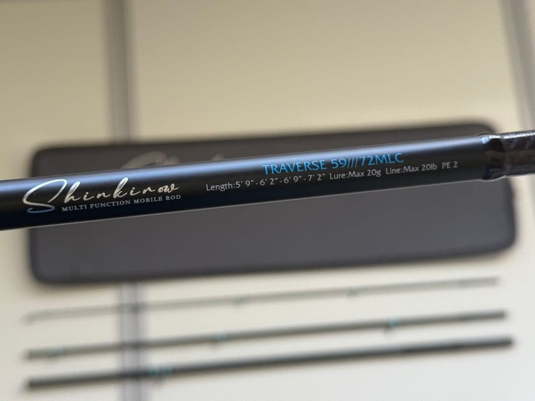 モンスターキス Shinkirow トラバース 59///72MLC 美品