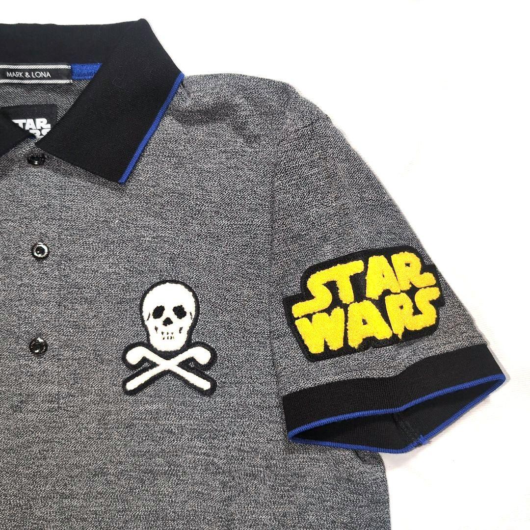 激レア MARK & LONA スターウォーズ スカルワッペン ポロシャツ M