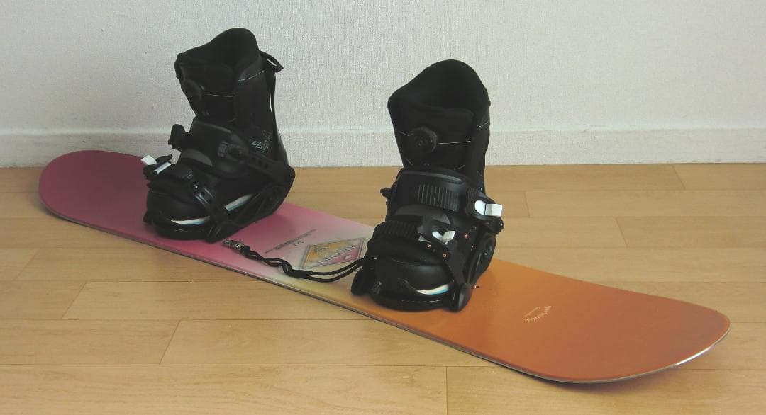 ■■送料無料■SPOON■子供用スノボセット■板110靴20.5/21.5■■