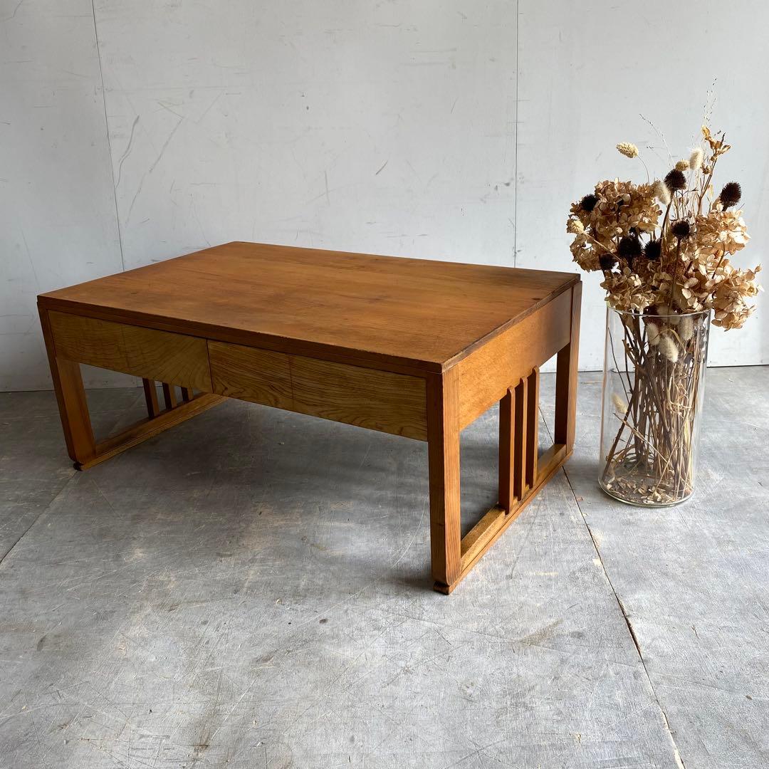 ヴィンテージ ローテーブル 文机 テレビ台 昭和レトロ z507