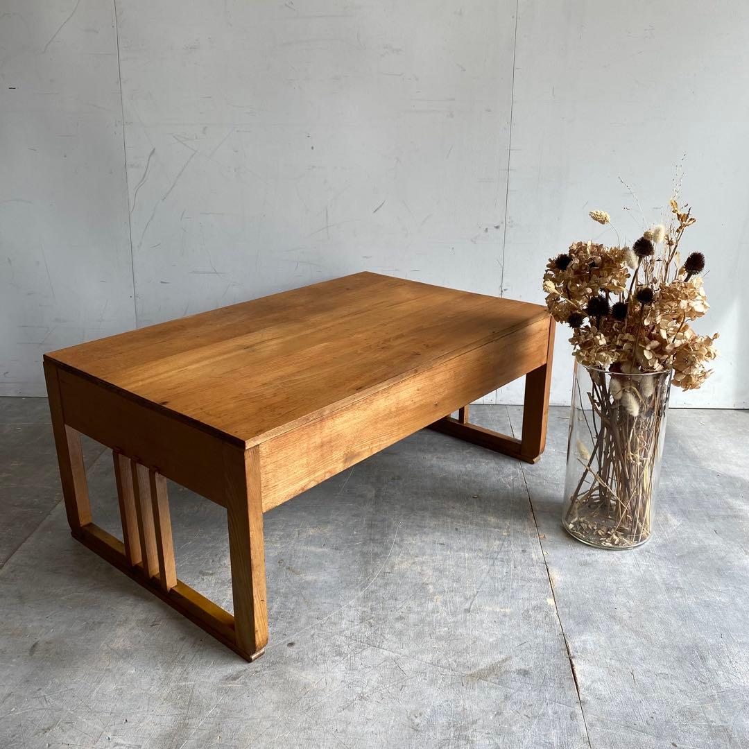 ヴィンテージ ローテーブル 文机 テレビ台 昭和レトロ z507