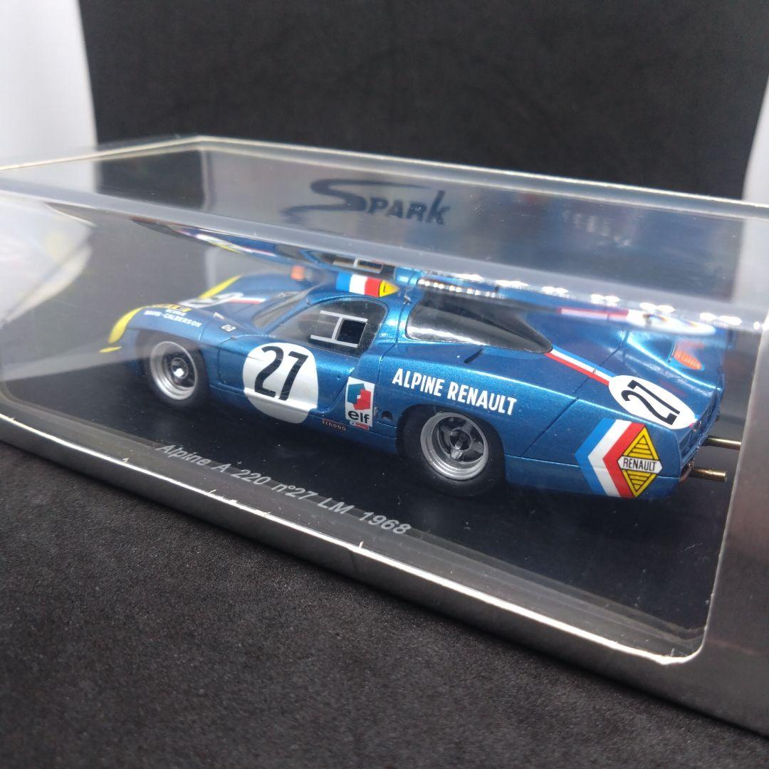 スパーク 1/43 アルピーヌ ルノー A220 1968 ル・マン24時間