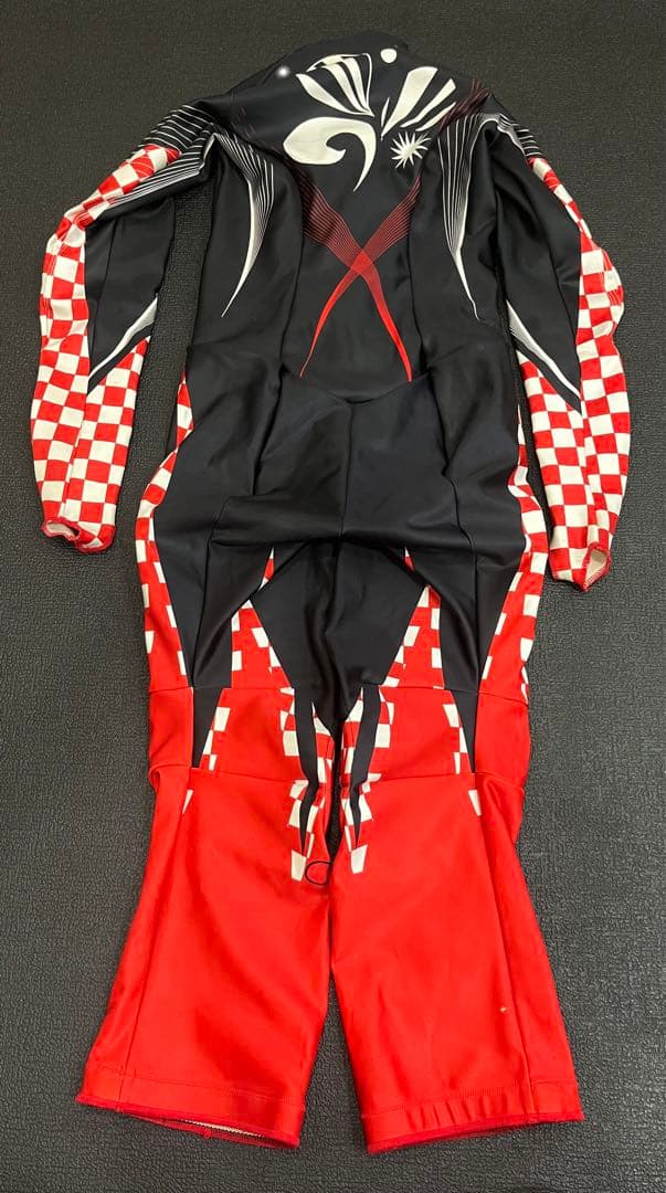 MIZUNO ミズノ レーシングスーツ ワンピース チェッカーパット入り 150