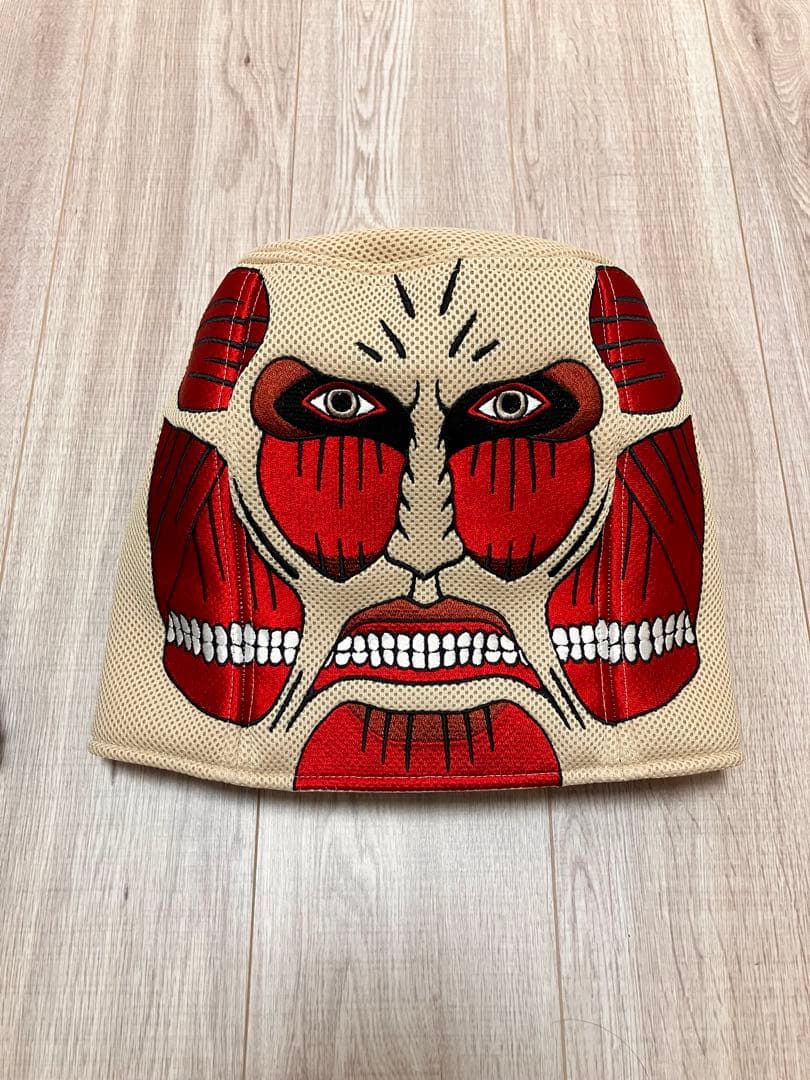 【限定品】【美品】モンスターサウナ サウナハット(2点＋アクリルチャーム×2点)