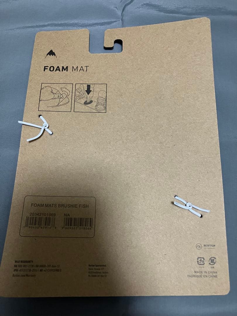 ⭐︎ BURTON ジェフ・ブラッシー デッキパッド バートン