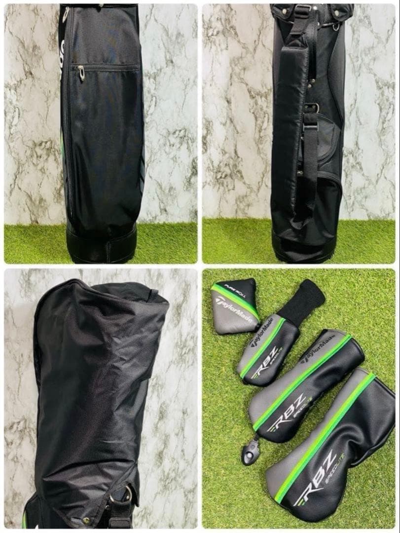 【現行モデル】テーラーメイド RBZ メンズゴルフセット 10本 R かんたん