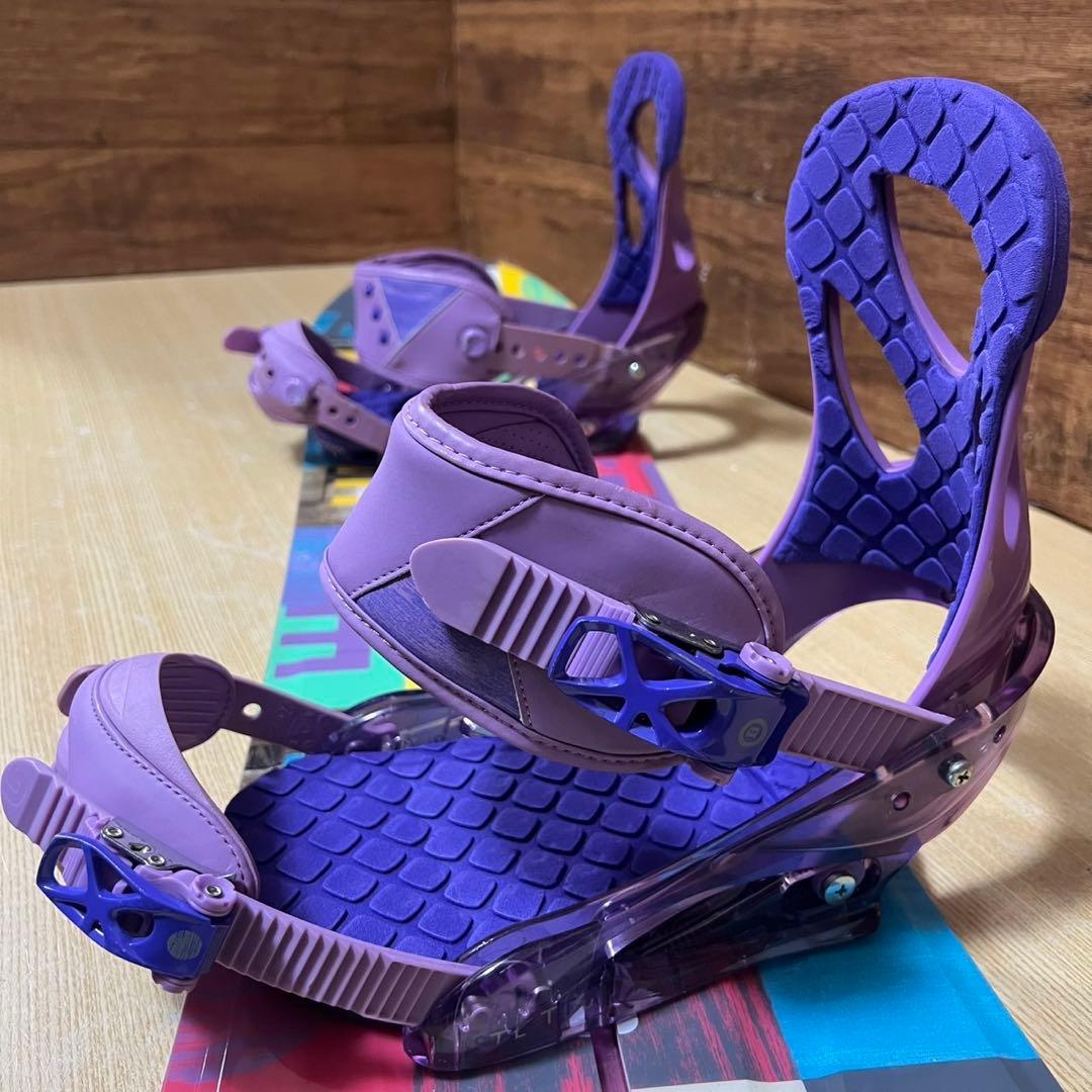 美品　BURTON バートン　初心者オススメ　レディース　スノーボード４点セット