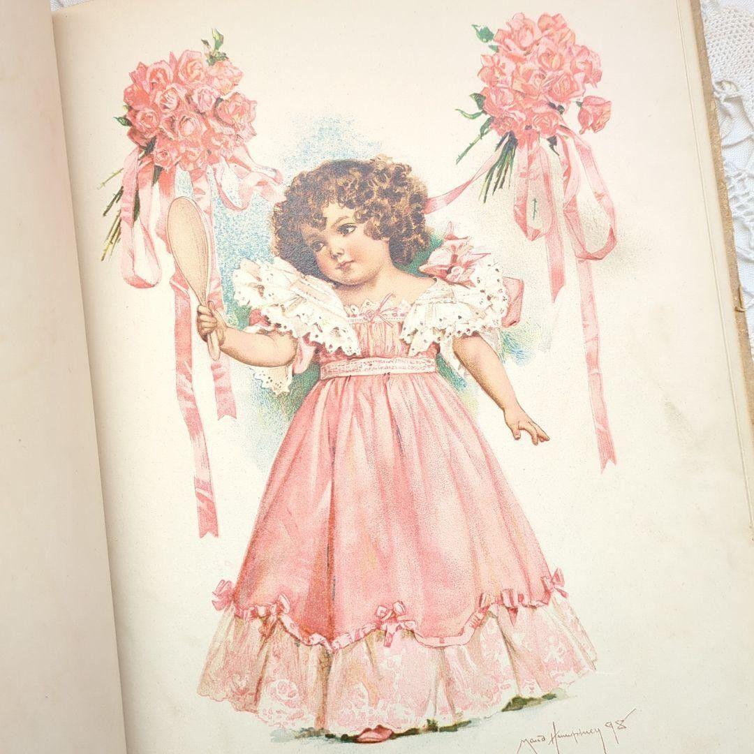 最終SALE超稀少1898モードハンフリー絵本 洋書アンティーク ヴィクトリアン