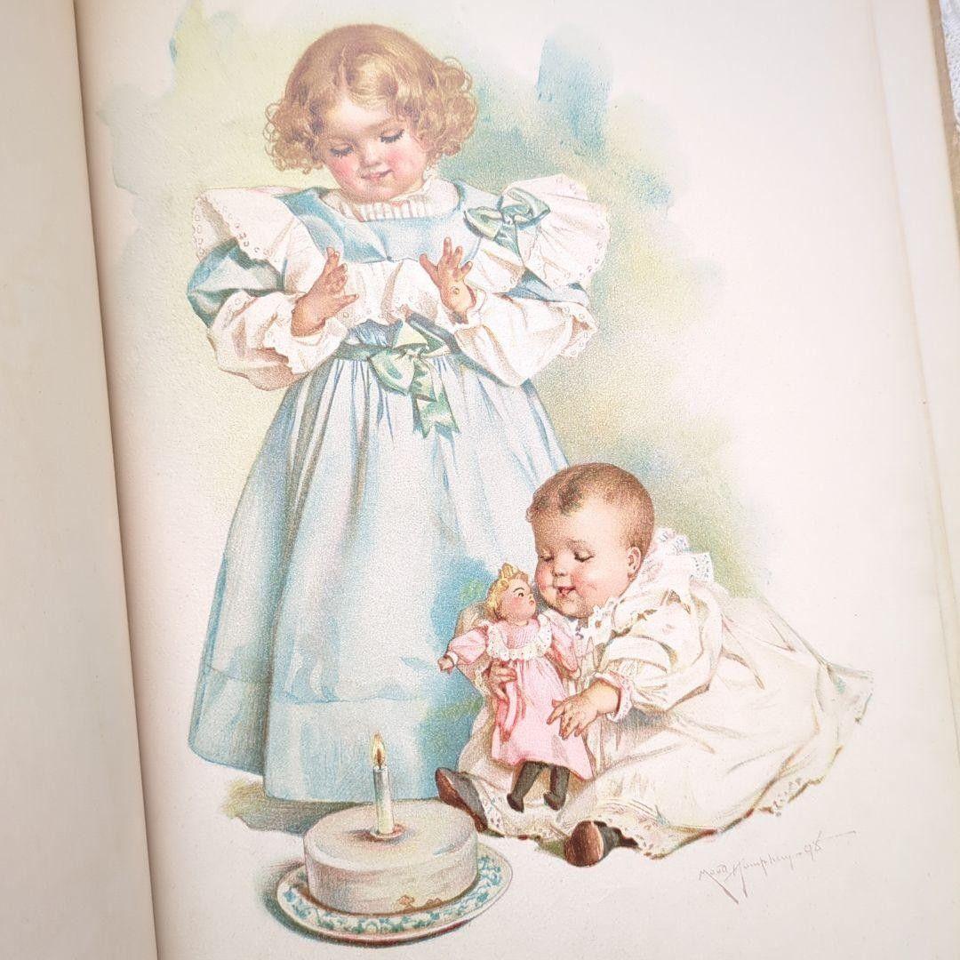 最終SALE超稀少1898モードハンフリー絵本 洋書アンティーク ヴィクトリアン