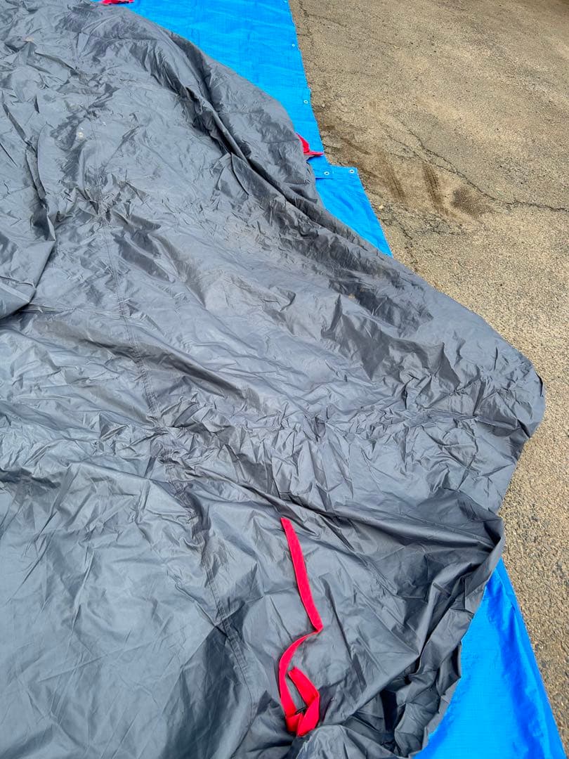 フィールドア ワンポールテント 500 ダークブラウン