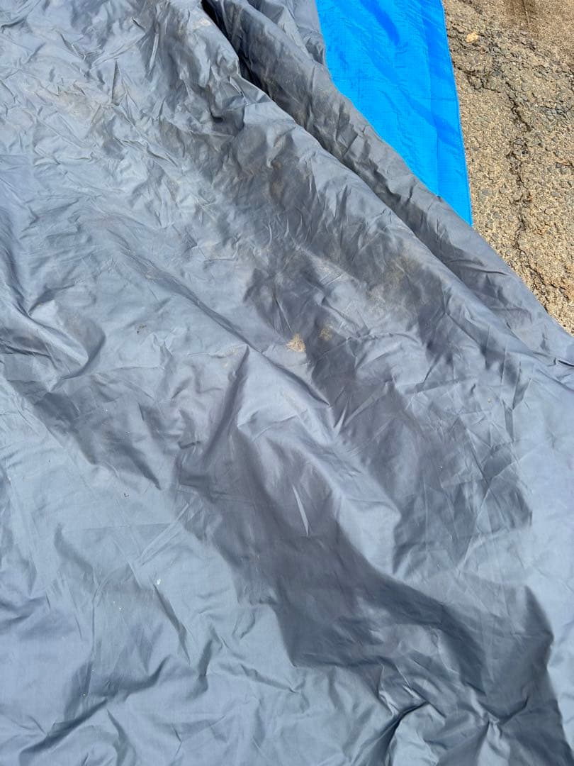 フィールドア ワンポールテント 500 ダークブラウン