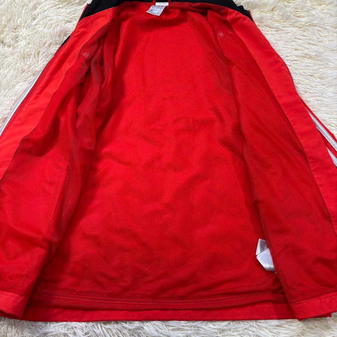 アディダス ドイツ代表 トラックジャケット DFB 刺繍ロゴ ジャージ 赤