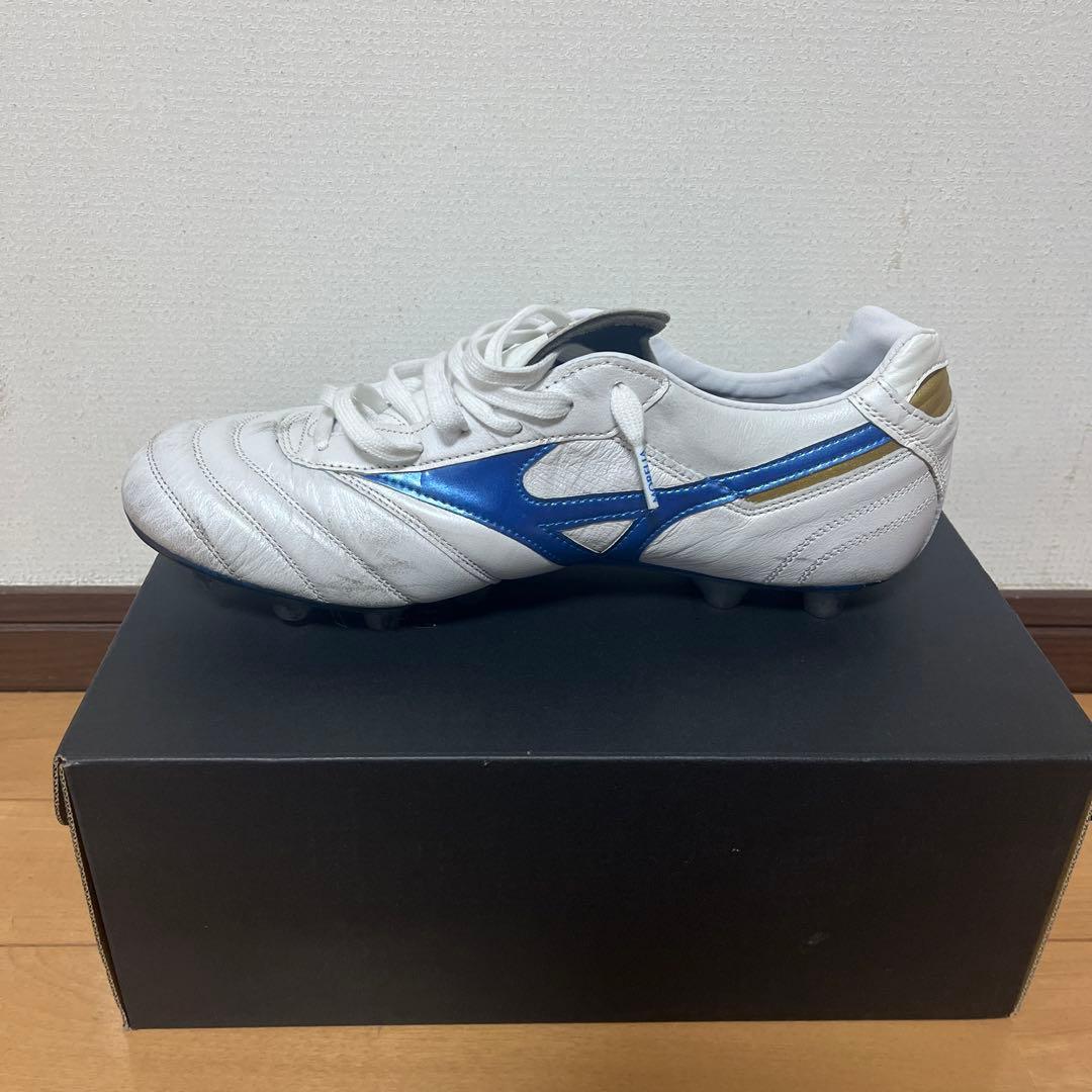 Mizuno モレリア2Japan限定カラー ホワイト/ブルー日本製27.0cm