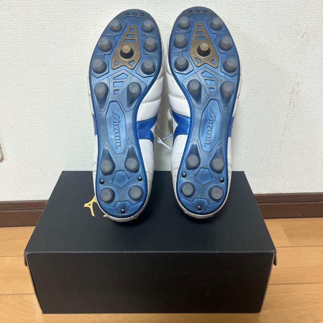 Mizuno モレリア2Japan限定カラー ホワイト/ブルー日本製27.0cm