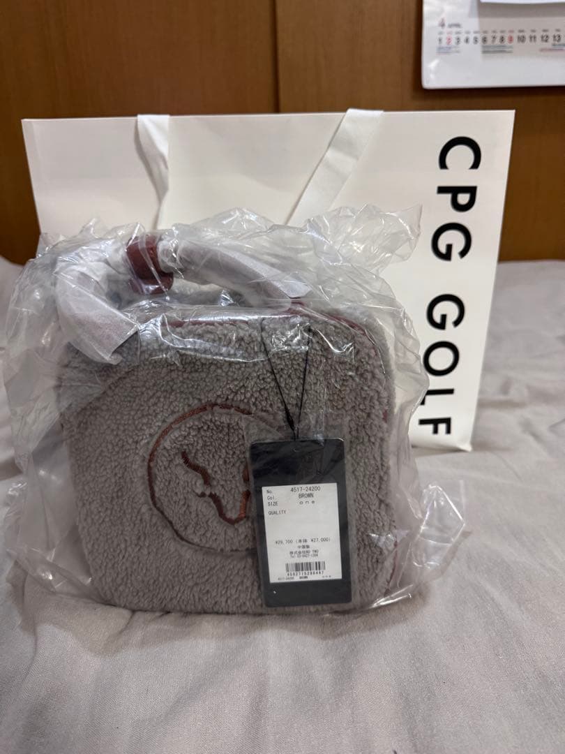 CPG GOLF BOA CART BAG ブラウン新品