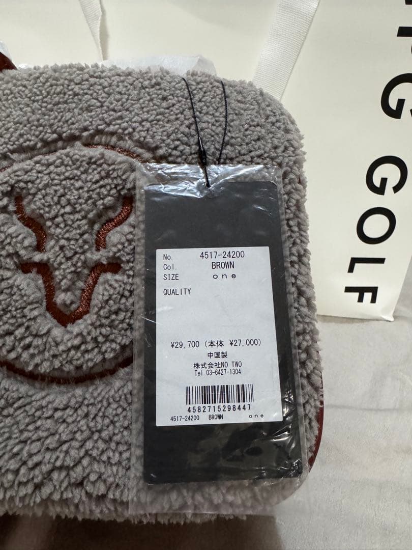 CPG GOLF BOA CART BAG ブラウン新品