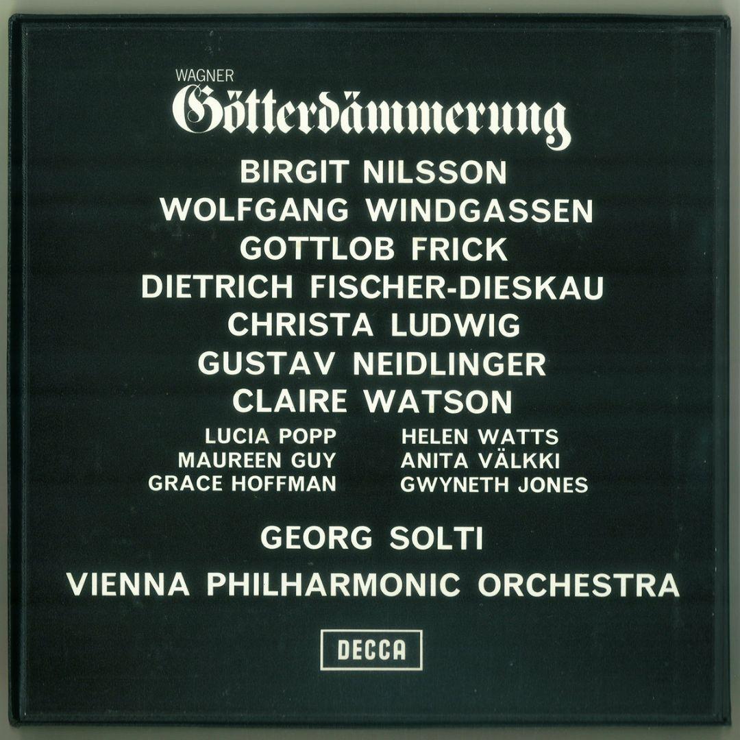 英Decca SXL&SET　リング全曲　ニルソン　ホッター　ショルティ