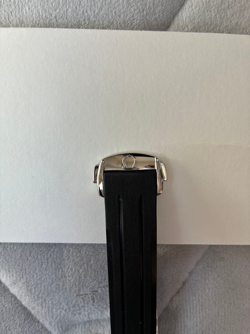 スピードマスター純正ラバーストラップ(フォールディングクラスプ付き)