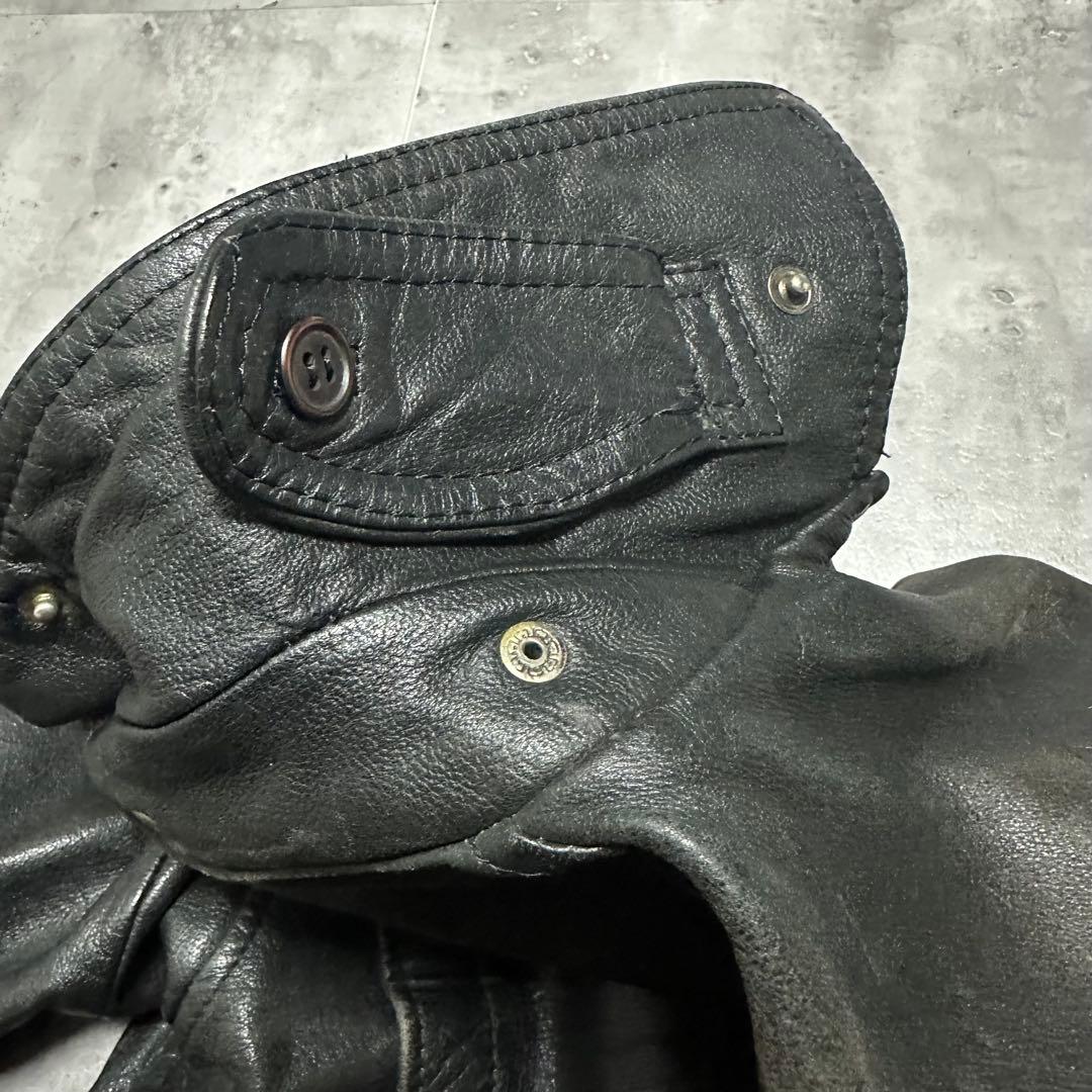 80s 90s カウレザーA-2 G-1 フライトジャケット ライダース M