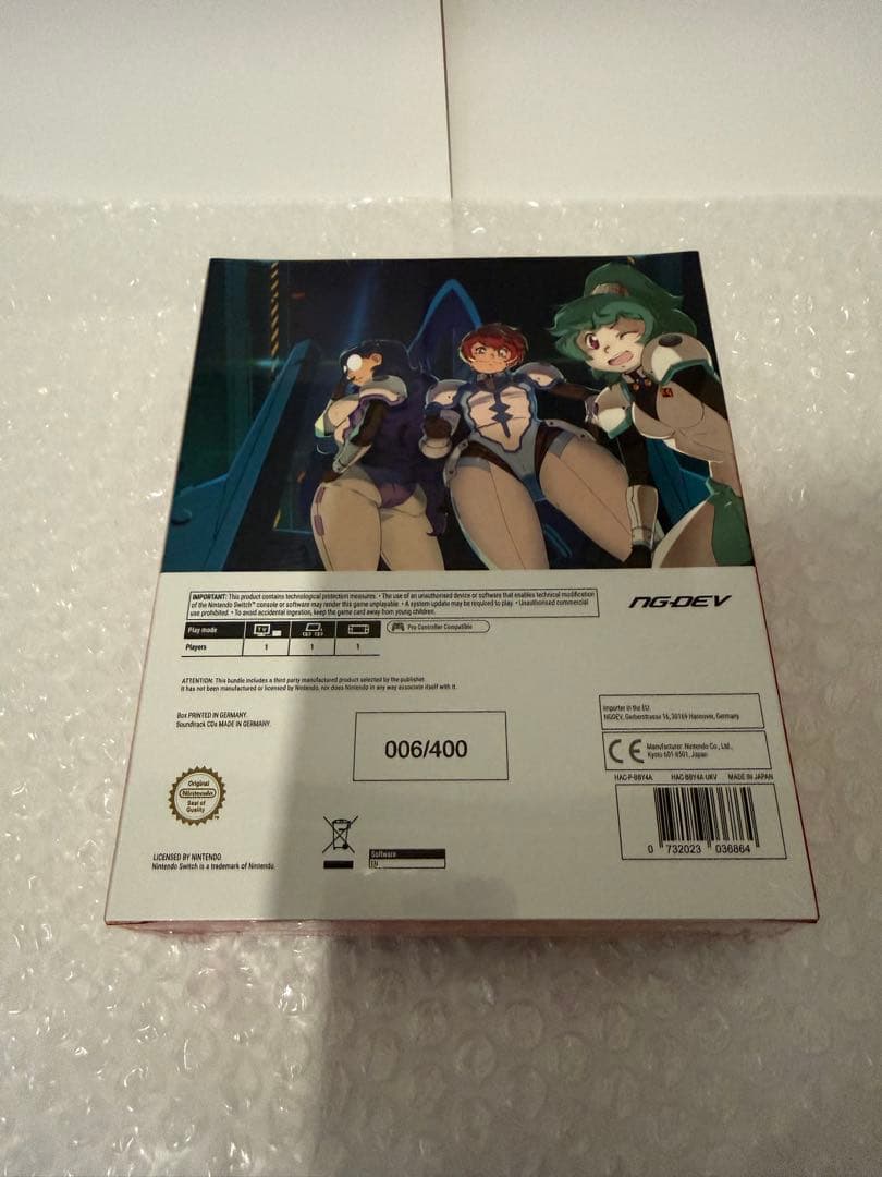 006/400 NGDEVTEAM限定版GUNVEIN 新品未使用スイッチ任天堂