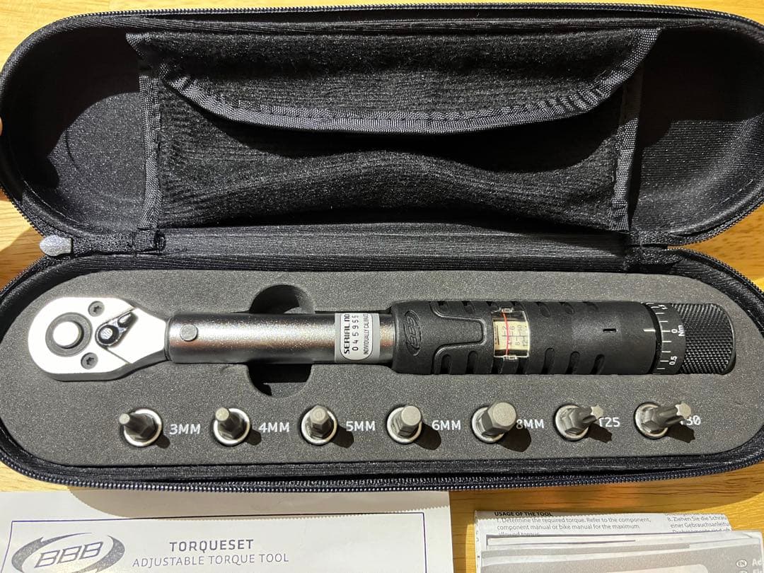 BBB トルクレンチセット　BTL-73 2-14Nm