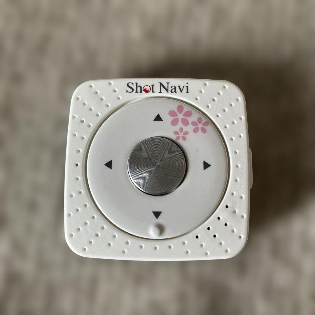 Shot Navi V2 ゴルフ GPS 音声ナビSAKURA WHITE