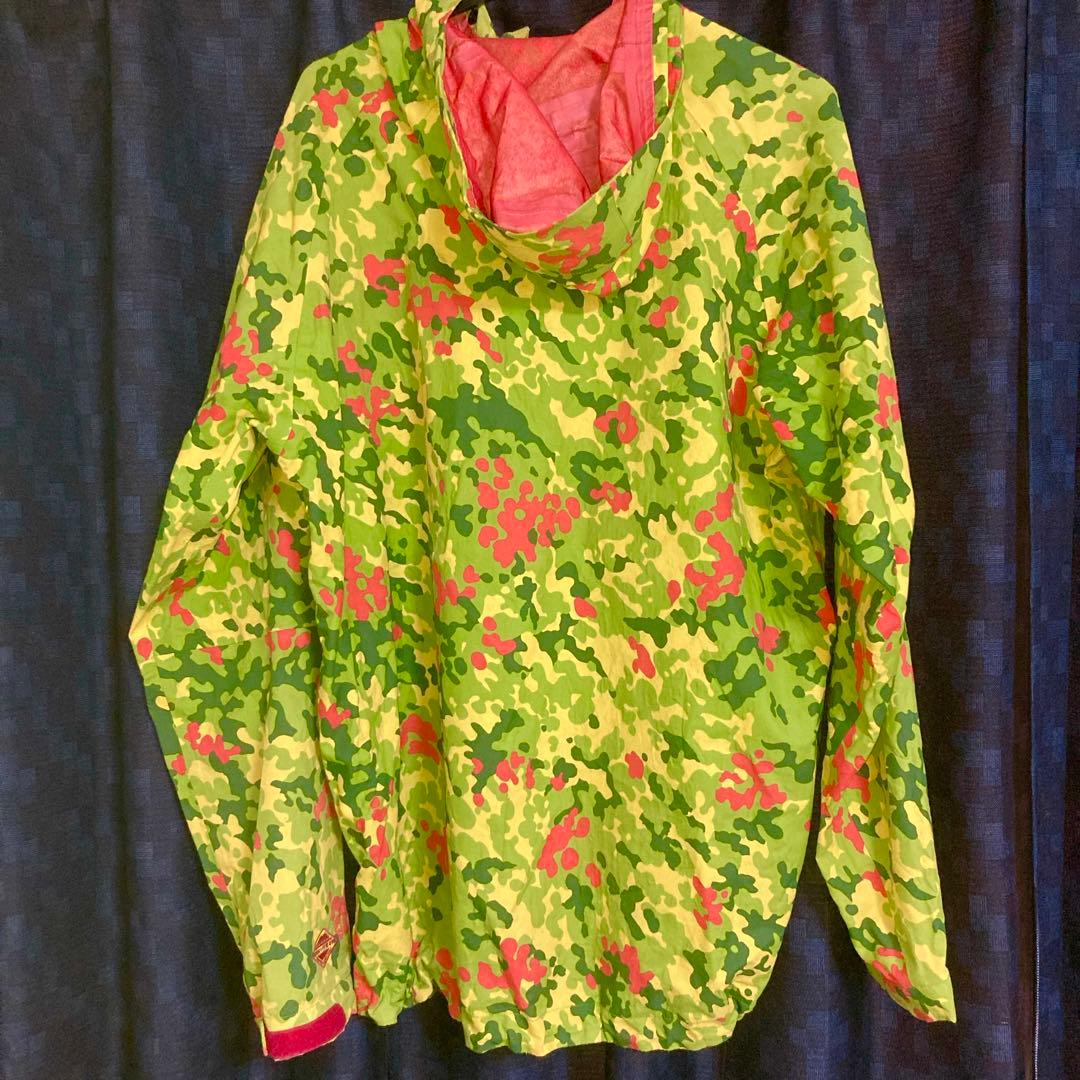 Columbia PFG コロンビア 常吉 コラボ 迷彩 カモ ナイロンパーカー