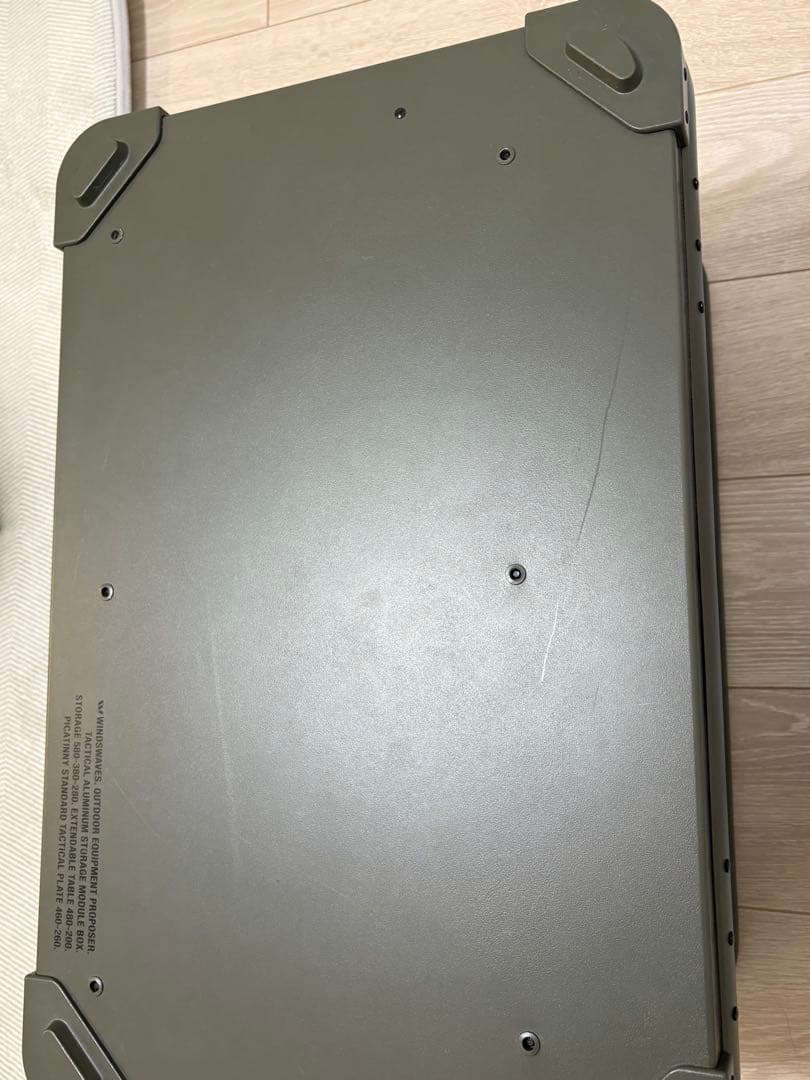 windswaves DIYアルミコンテナ ボックス 47L ＋マウントセット