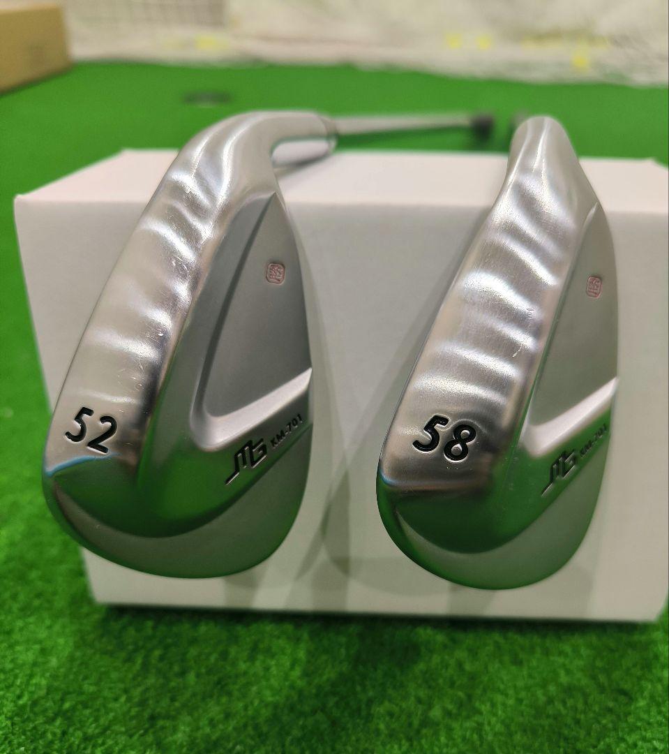 次*元様 三浦技研KM-701 純鉄フォージドウェッジ 52°＆58°