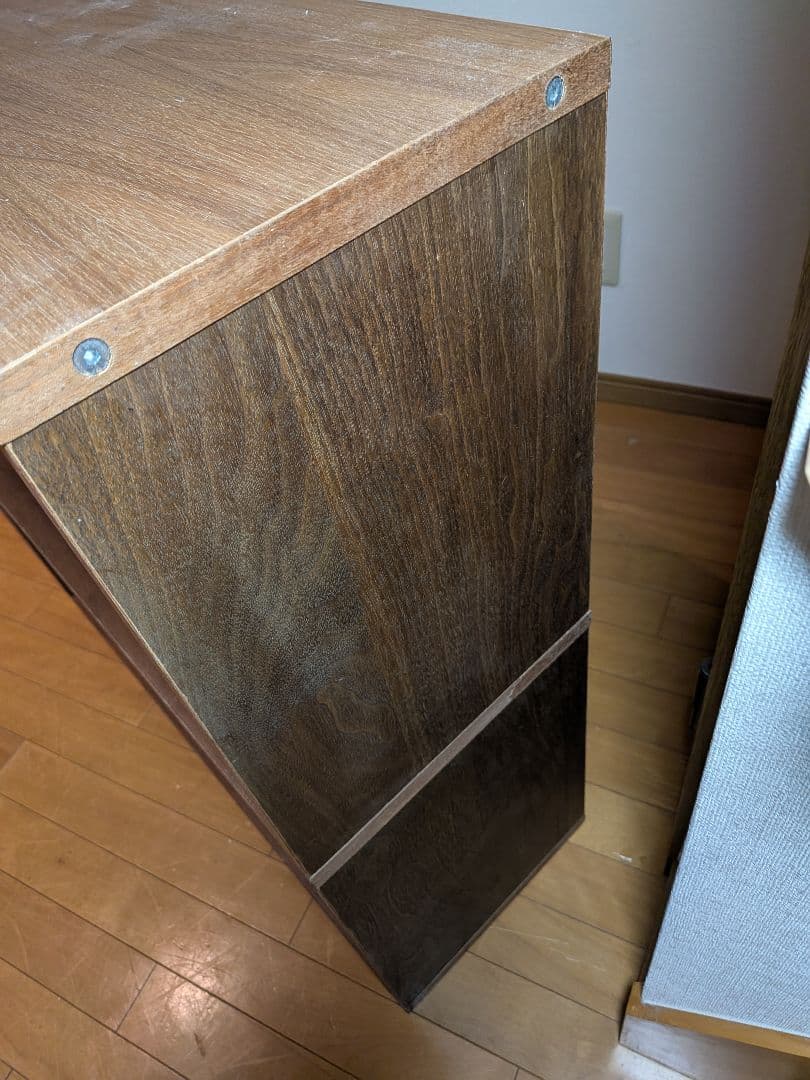 《送料込》無印良品 スタッキングシェルフ 5×2 ウォールナット 棚収納木製家具