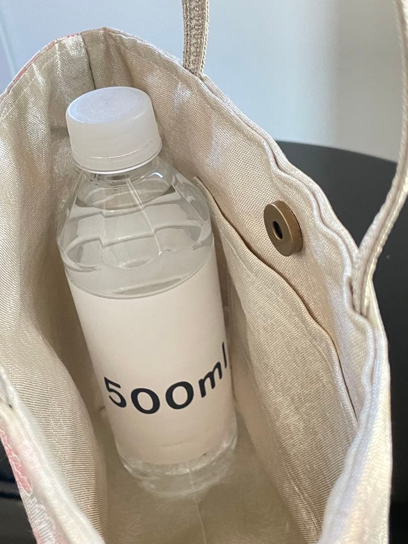 帯リメイクバッグ　九百織佐賀錦　ピンクの鳳凰と華文様　Mサイズ　和装バッグ