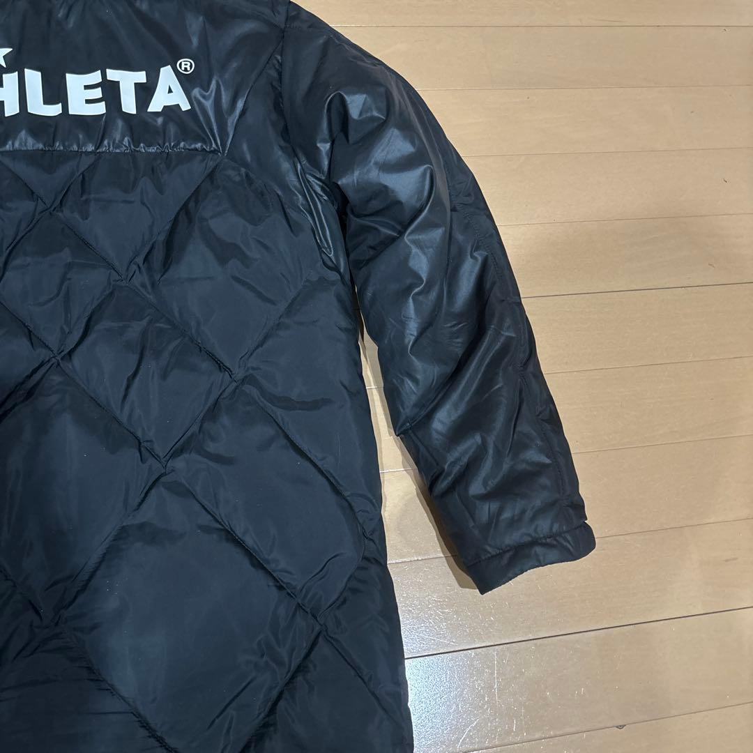 ATHLETA ブラック ベンチコート　160cm