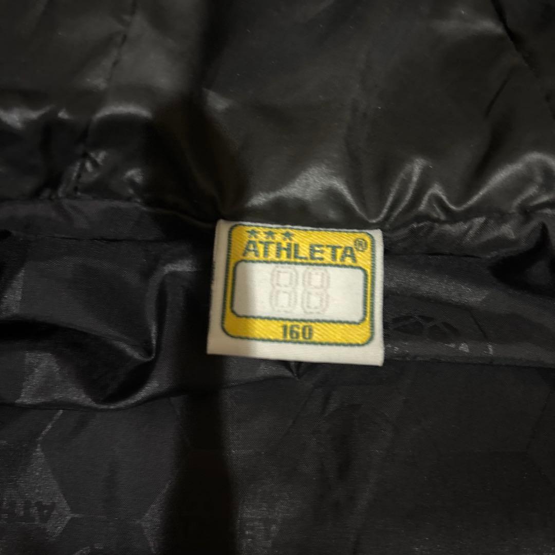 ATHLETA ブラック ベンチコート　160cm